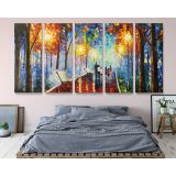 Famous Palette Knife Oil Painting by Leonid Afremov Canvas Wall Art - Image 7