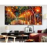 The Path to Victory Palette Knife Oil Painting by Leonid Afremov Canvas Wall Art - Image 2