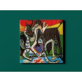 Pablo Picasso: Bullfight Art Famous Modernism Artistic Canvas Wall Art - Image 2