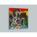 Pablo Picasso: Bullfight Art Famous Modernism Artistic Canvas Wall Art - Image 4