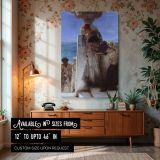 A Foregone Conclusion - Roman Lovers Scene by Alma-Tadema canvas wall art