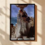 A Foregone Conclusion - Roman Lovers Scene by Alma-Tadema canvas wall art - Image 2