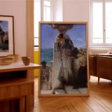 A Foregone Conclusion - Roman Lovers Scene by Alma-Tadema canvas wall art - Image 8