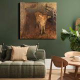 A Jersey Calf (1893) by John Singer Sargent — room mockup view 15