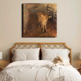 A Jersey Calf (1893) by John Singer Sargent — room mockup view 17