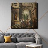 A Seven-Part Decorative Sequence: A Gallery (1630 - 1632) by Dirck van Delen — room mockup view 21