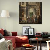A Seven-Part Decorative Sequence: A Gallery (1630 - 1632) by Dirck van Delen — room mockup view 22