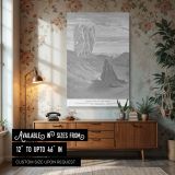 Abraham and the Three Angels - Genesis Hospitality Scene by Dore canvas wall art