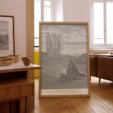 Abraham and the Three Angels - Genesis Hospitality Scene by Dore canvas wall art - Image 7