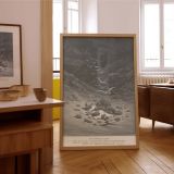 Achan's Judgment - Gustave Dore Punishment in Rocky Valley canvas wall art - Image 7