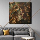 Allegory of Peace (1652) by Jan Lievens — room mockup view 21