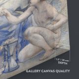 Allegory of Time - Classical Symbolism with Winged Cherubs By Luc-Olivier Merson canvas wall art - Image 3