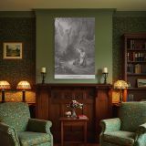 Angel Appears in Garden - Comforting Christ by Gustave Dore canvas wall art - Image 4
