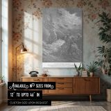 Angel Blocks Balaam - Gustave Dore Donkey Sees Divine Messenger canvas wall art