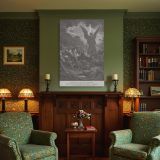 Angel Destroys Army - Gustave Dore Warrior Chaos Under Moonlight canvas wall art - Image 4