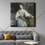 Anne Dashwood (1743–1830), Later Countess of Galloway by Sir Joshua Reynolds — room mockup view 21