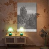 Apostles Preach the Gospel - Early Church Ministry by Gustave Dore canvas wall art - Image 5
