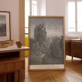 Apostles Preach the Gospel - Early Church Ministry by Gustave Dore canvas wall art - Image 7