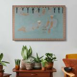 Arab Coffeehouse by Henri Matisse - single-panel canvas displayed above a console table