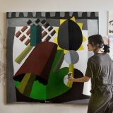 Arthur Dove's The Inn (1942) — room mockup view 3