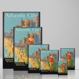 Atlantic City - Vintage Railroad Beach Travel Poster - Image 4