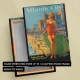 Atlantic City - Vintage Railroad Beach Travel Poster - Image 6