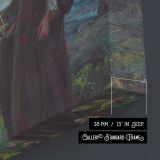 Awaiting-his-return-large by Daniel Gerhartz - canvas surface and wrapped edge detail