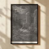 Babylon Has Fallen - Judgment Scene from Revelation by Gustave Dore canvas wall art - Image 2