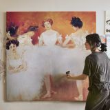 Ballet Dancers — room mockup view 3