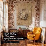 Banqueting House Ceiling - Mythological Sketch by Peter Paul Rubens canvas wall art - Image 3