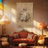 Banqueting House Ceiling - Mythological Sketch by Peter Paul Rubens canvas wall art - Image 4