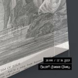 Baptism of Jesus - River Jordan Spiritual Moment by Gustave Dore canvas wall art - Image 2