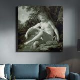 Bathing Nymph by François Boucher — room mockup view 3
