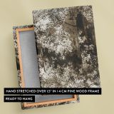 Bosgezicht - Textured Forest Landscape (1830-1870) By Mallardot canvas wall art - Image 6