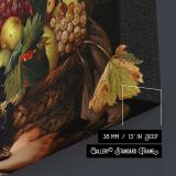 Boy with a Basket of Fruit by Caravaggio — room mockup view 5