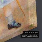 Boy with a Whip - Pierre-Auguste Renoir Pastel Blue Scene in Garden canvas wall art - Image 8