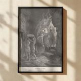 Burial of Sarah - Mourning and Burial by Gustave Dore canvas wall art - Image 2