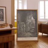 Burial of Sarah - Mourning and Burial by Gustave Dore canvas wall art - Image 7