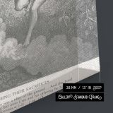 Cain and Abel Sacrifice - Favor and Rejection by Gustave Dore canvas wall art - Image 8
