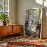 Camille and Son in Cradle by Claude Monet - Mother Watching Baby under Canopy canvas wall art - Image 6