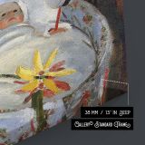 Camille and Son in Cradle by Claude Monet - Mother Watching Baby under Canopy canvas wall art - Image 8