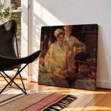 Candlelit Kitchen Scene by Daniel Gerhartz — room mockup view 2