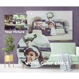 Personalized Canvas Different Size Family Poster Custom Wedding Painting - Image 3
