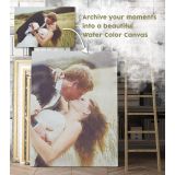 Personalized Canvas Different Size Family Poster Custom Wedding Painting - Image 2