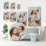 Personalized Canvas Different Size Family Poster Custom Wedding Painting - Image 6