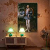 Captain Thomas Lee - Renaissance Soldier Portrait by Marcus Gheeraerts II Canvas - Image 6