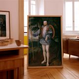 Captain Thomas Lee - Renaissance Soldier Portrait by Marcus Gheeraerts II Canvas - Image 8