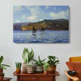 Catspaws Off the Land by Henry Moore - single-panel canvas displayed above a console table