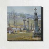 Cemetery Landscape by Daniel Gerhartz — room mockup view 1