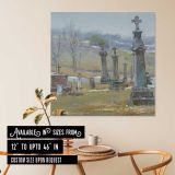 Cemetery Landscape by Daniel Gerhartz — room mockup view 6